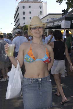 Body Painting 2004 photo - Duval Street, Key West